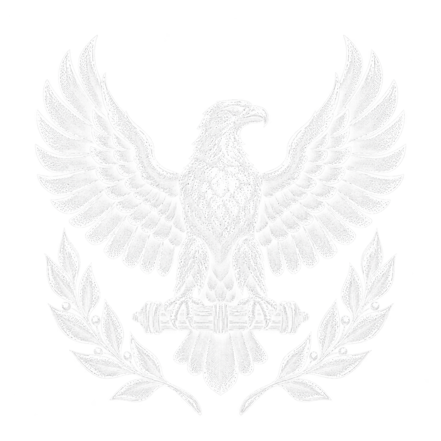 Expert certification emblem: a spread-wing eagle framed by laurels
