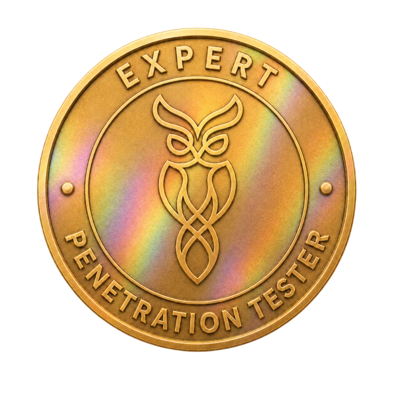 PwnArena Level III certification medal
